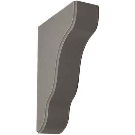 Ekena Millwork 1 3/4"W x 5 1/4"D x 7 1/2"H Plymouth Wood Vintage Decor Bracket, Reclaimed Grey BKTWD02X05X08PLGY